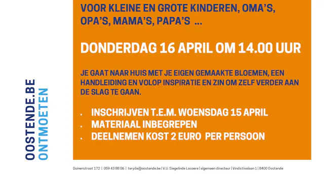 Workshop strandbloemen