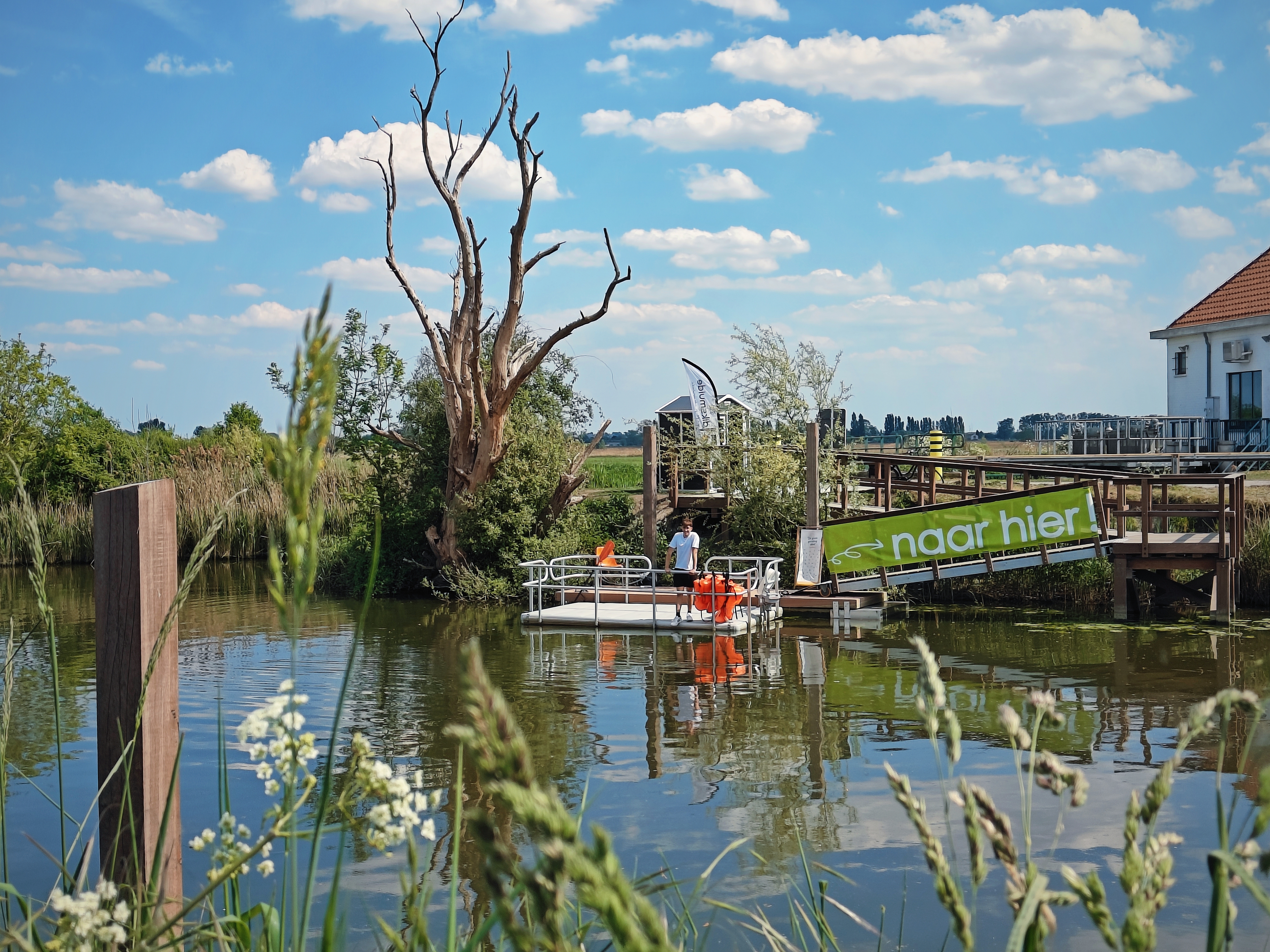 Veerdienst aan de Fot'Oeil/Rapestraat