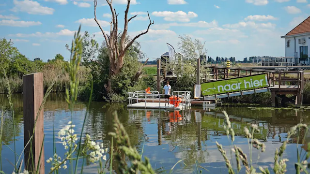 Veerdienst aan de Fot'Oeil/Rapestraat