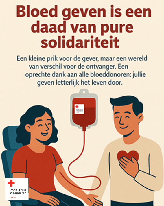 Data bloedcollectes van 2026 in de gemeente Laarne