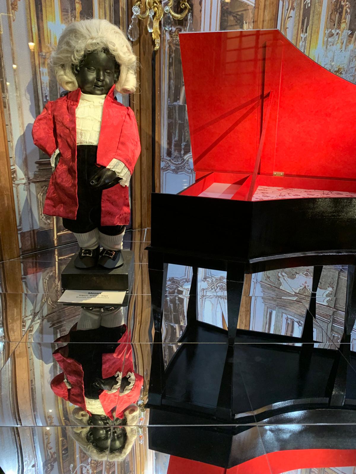 Pop-up vitrine: Mozart aan het hof van Manneken-Pis