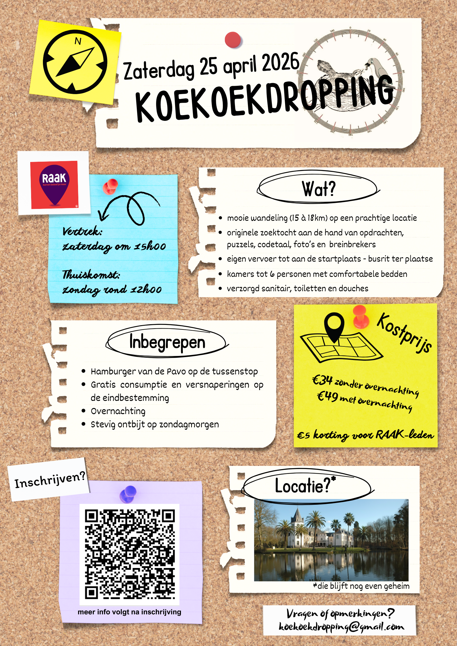 Affiche koekoekdropping 2026