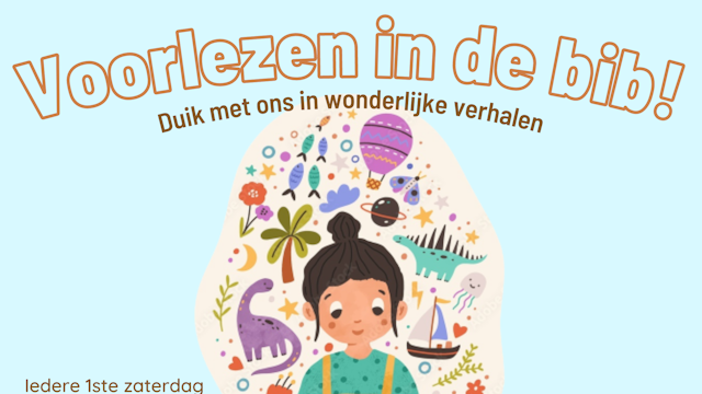 Voorlezen in de bib
