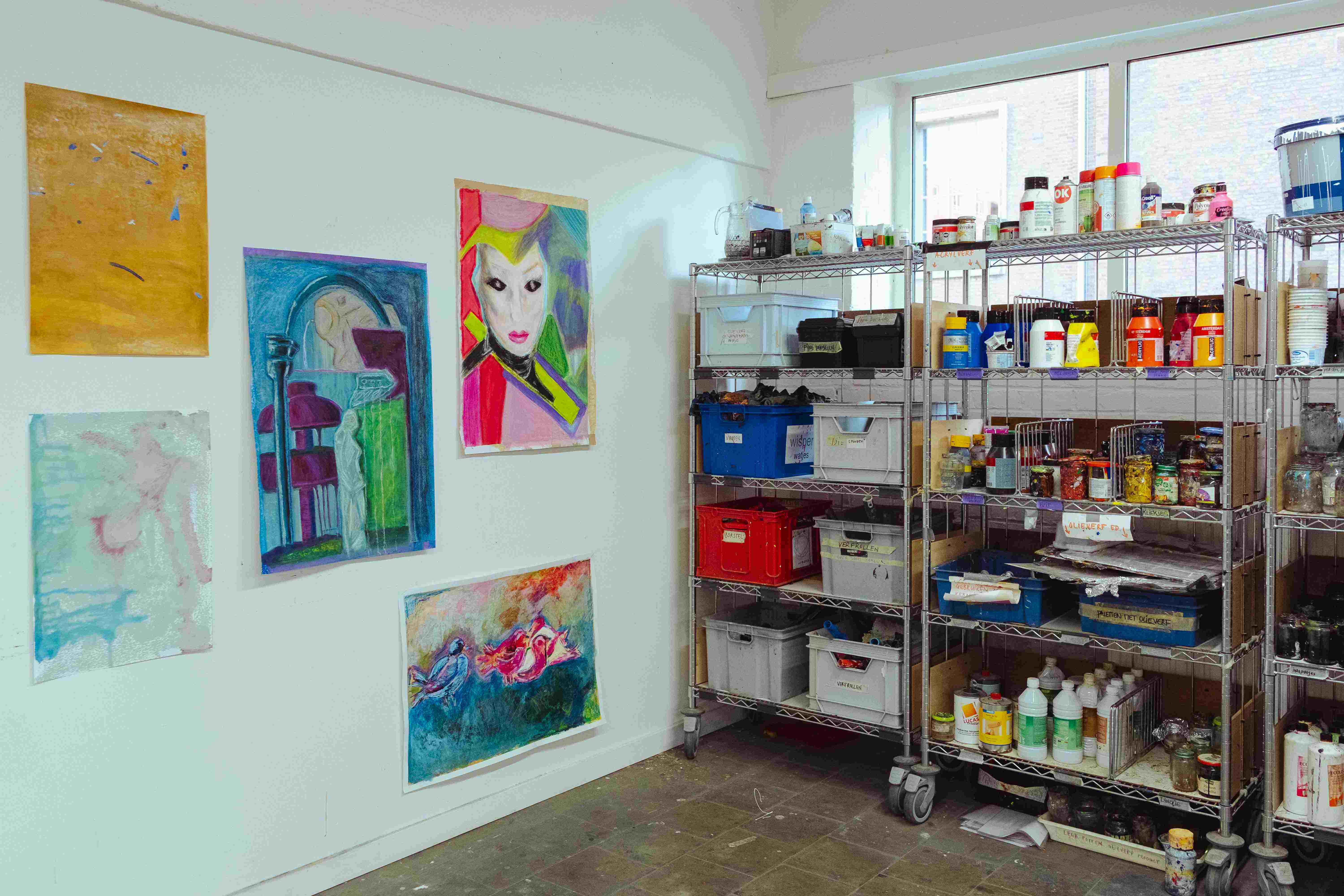 Open atelier: coaching voor schilders en tekenaars (voorjaar)