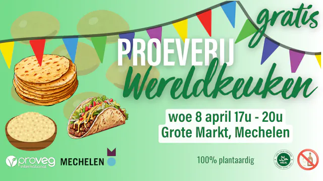 Gratis proeverij: plantaardige wereldkeuken