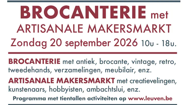 Brocanterie met Artisanale Makersmarkt
