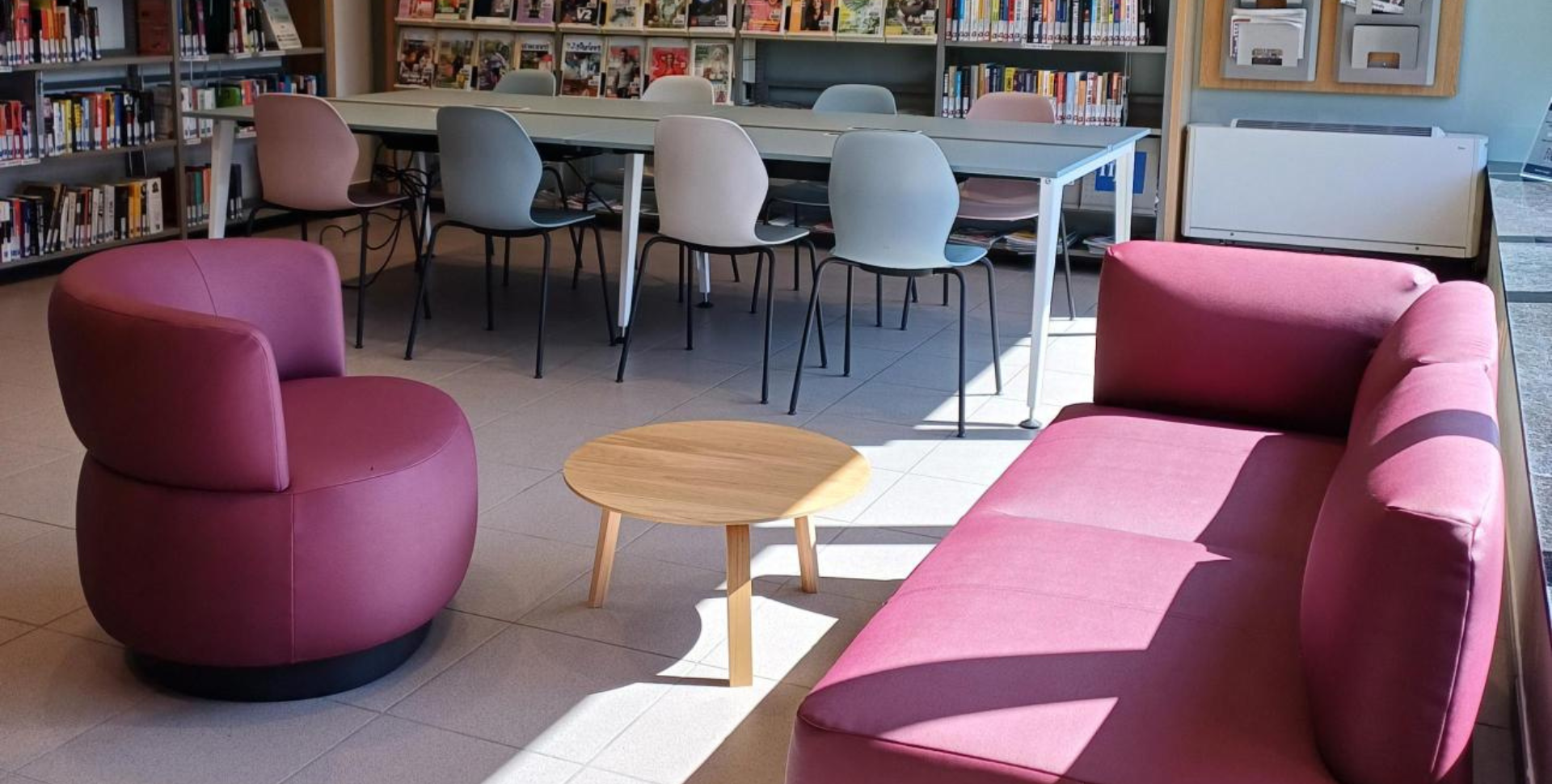 Bib Erpe-Mere leeszaal