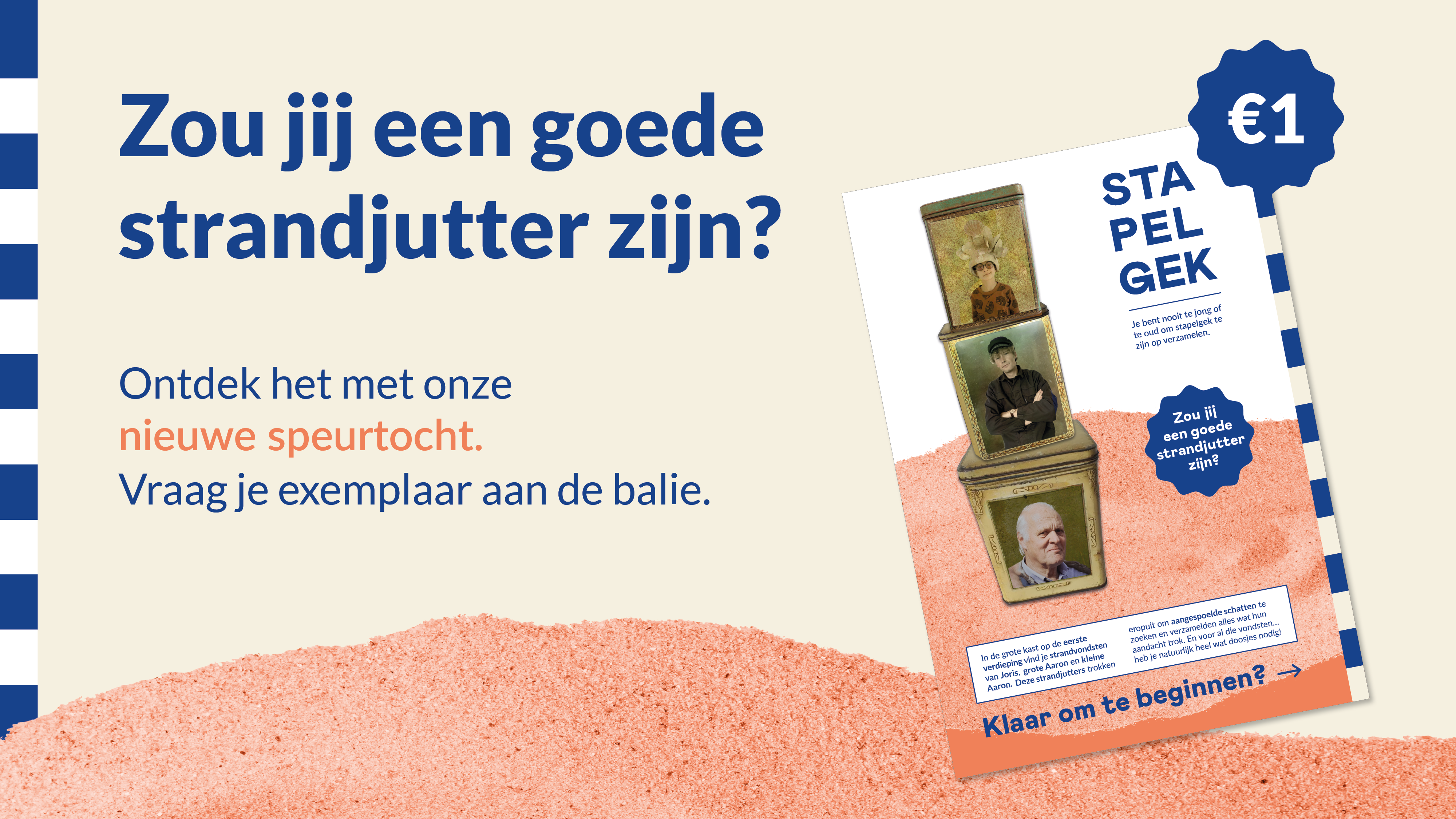 Affiche van Stapelgek