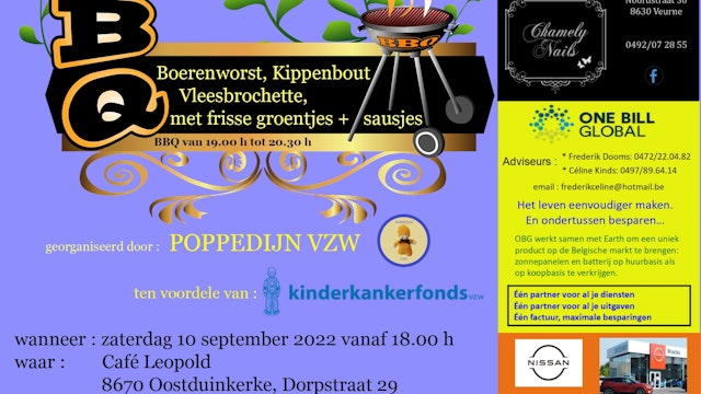 Fin de Saison Feest met BBQ