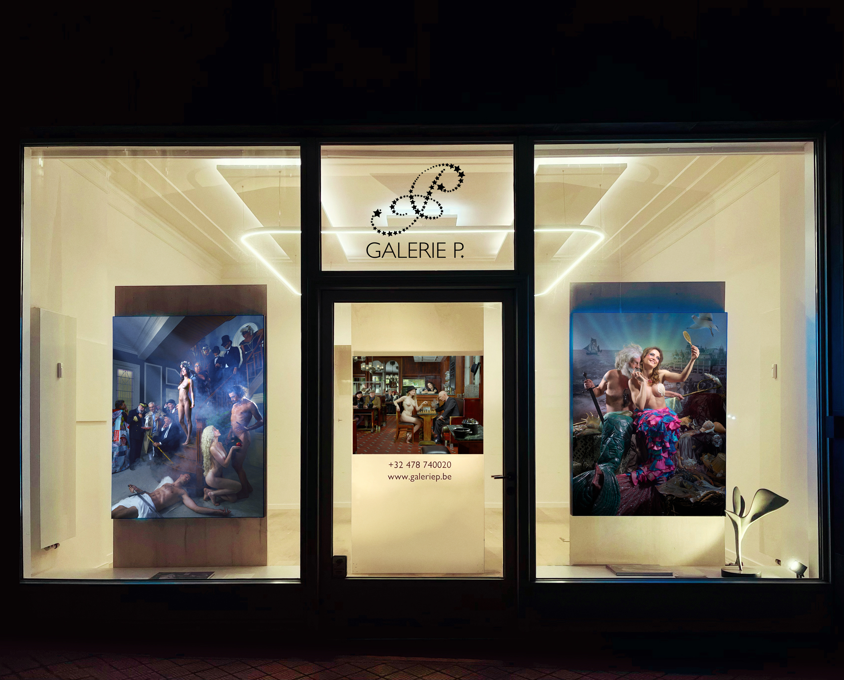 Gevel Galerie P. Kursaal - Oosthelling 10 Oostende