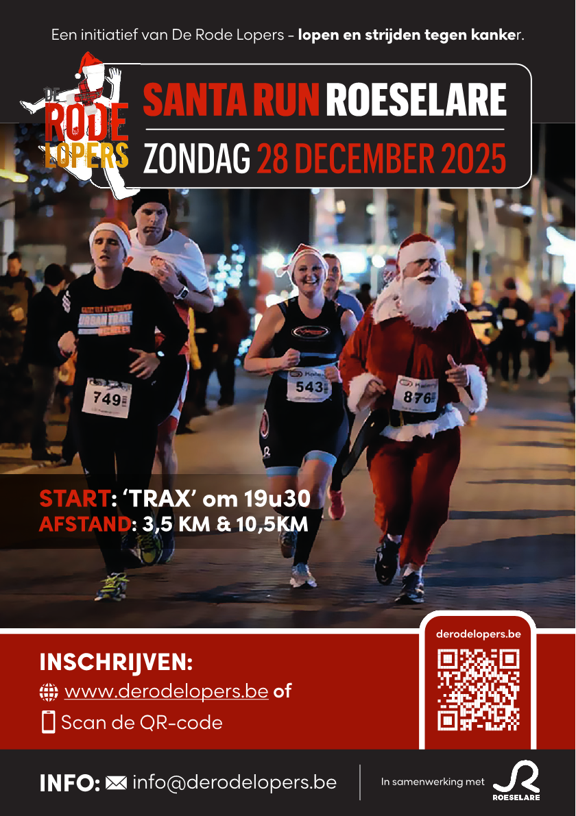 Santa Run Roeselare 2025