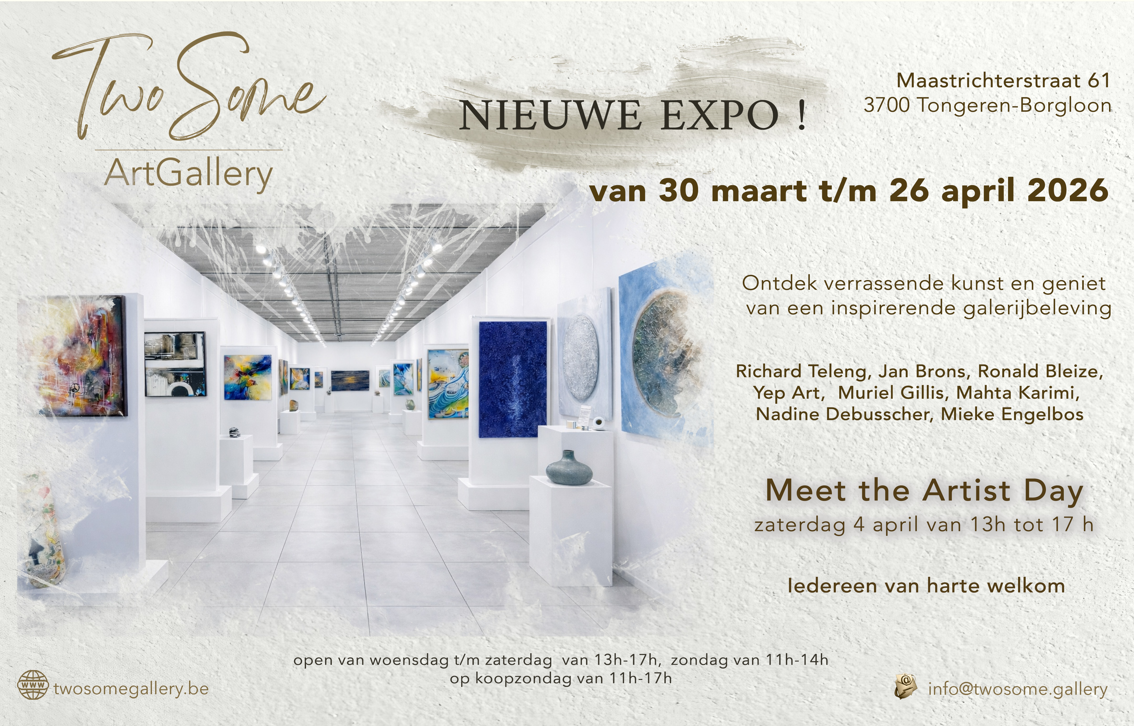 Nieuwe Expo bij TwoSome ArtGallery