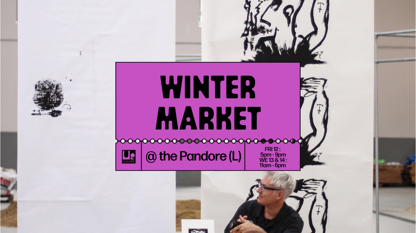 De wintermarkt van de ontwerpers