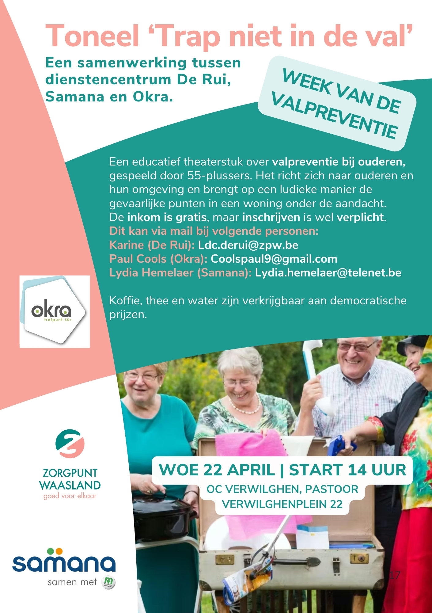 Toneel 'Trap niet in de val'