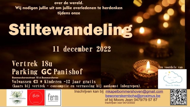 Stiltewandeling 11 december 2022