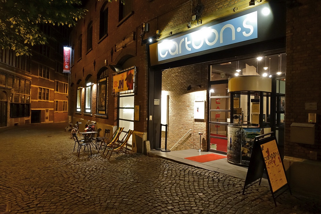 Cinema Cartoon's gevel