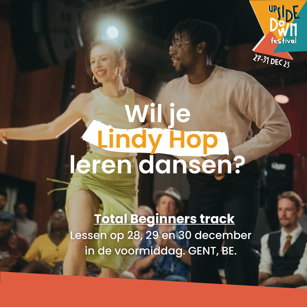 Total Beginners Track Lindy Hop Upside Down Festival 2025