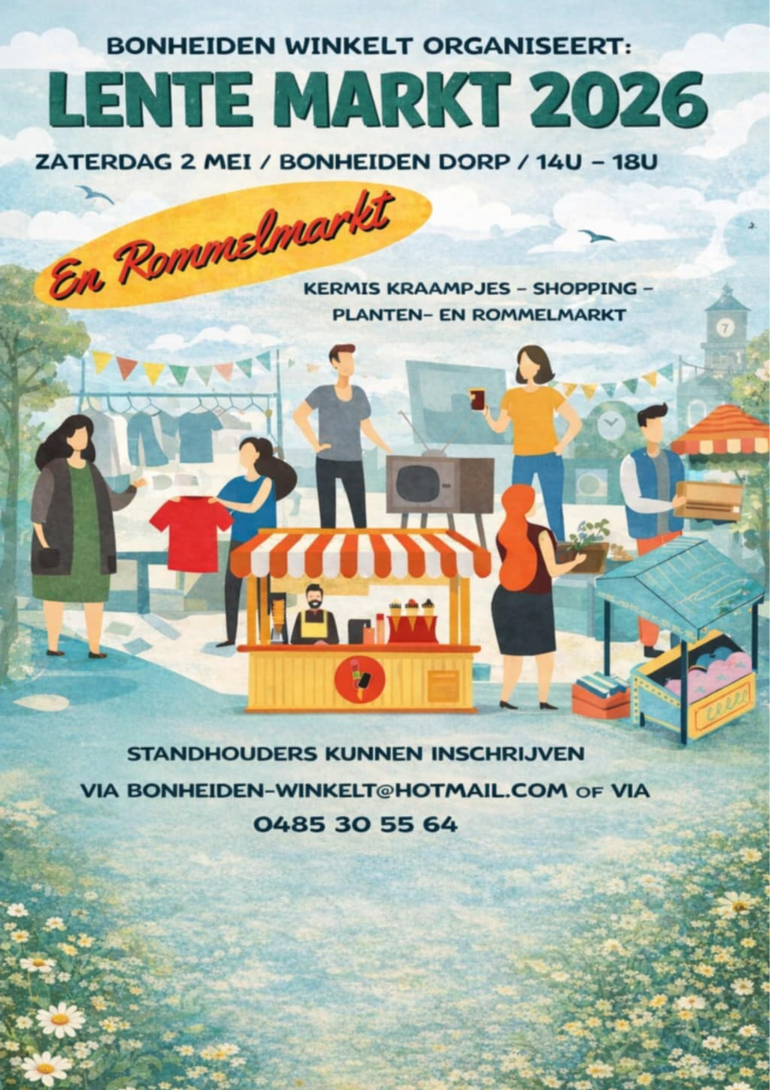 Lentemarkt Bonheiden 2026