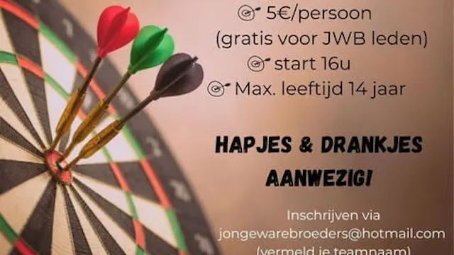 JWB Darts Night affiche