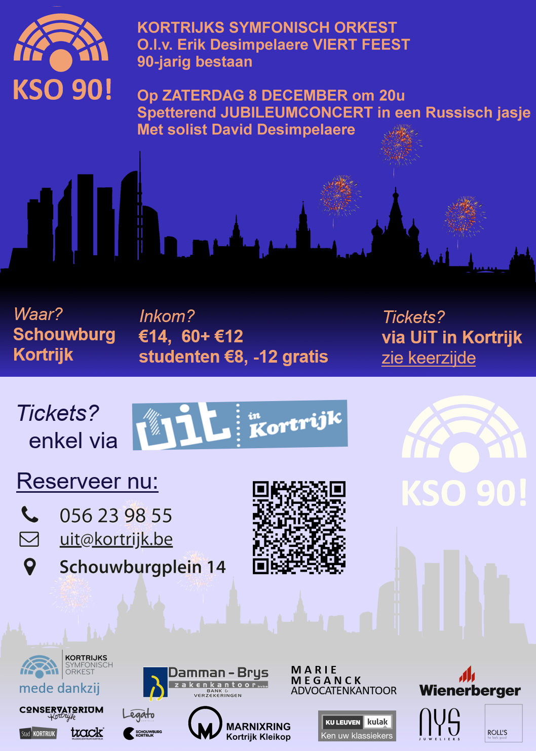 Jubileumconcert Kortrijks Symfonisch Orkest