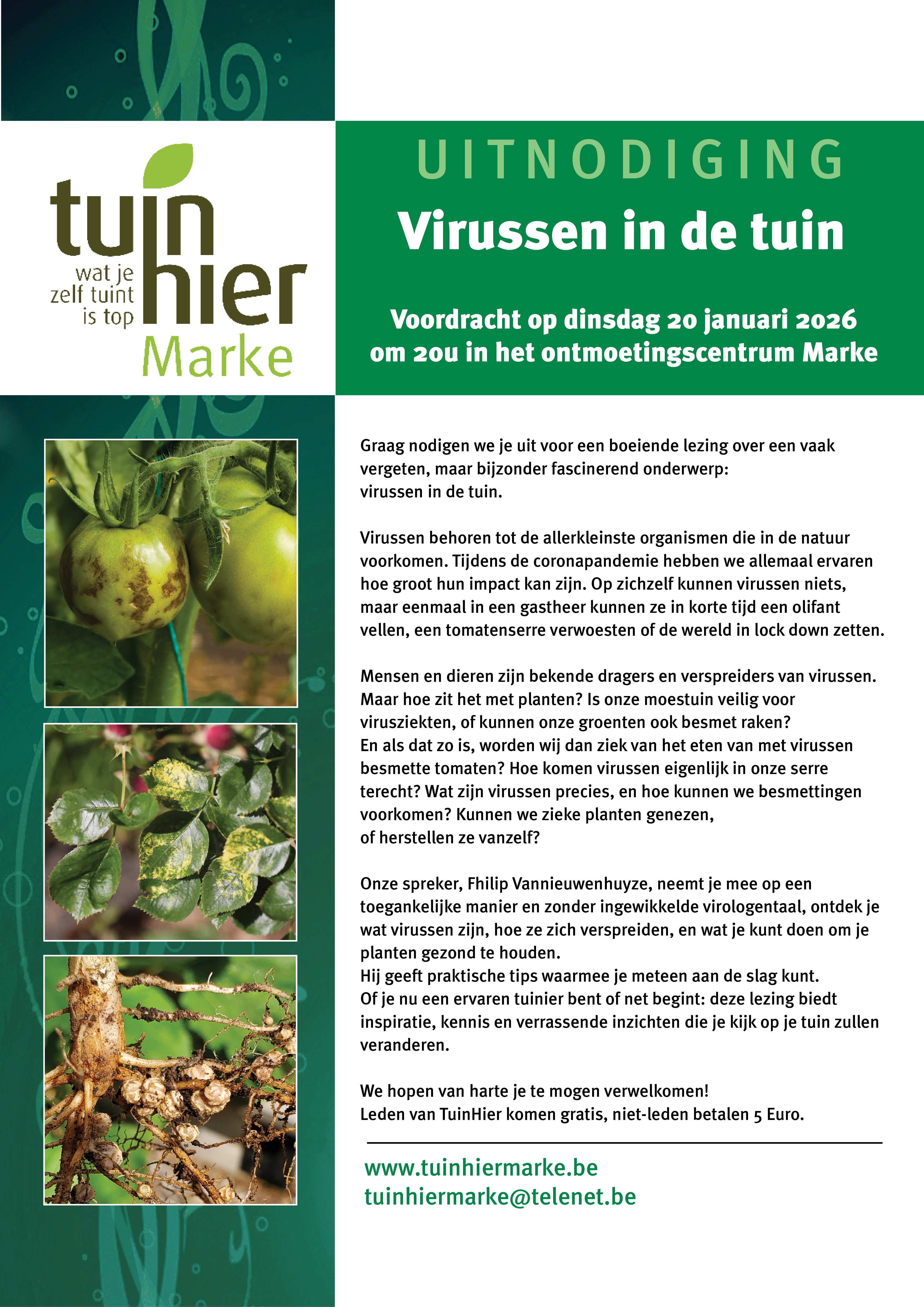 uitnodiging virussen