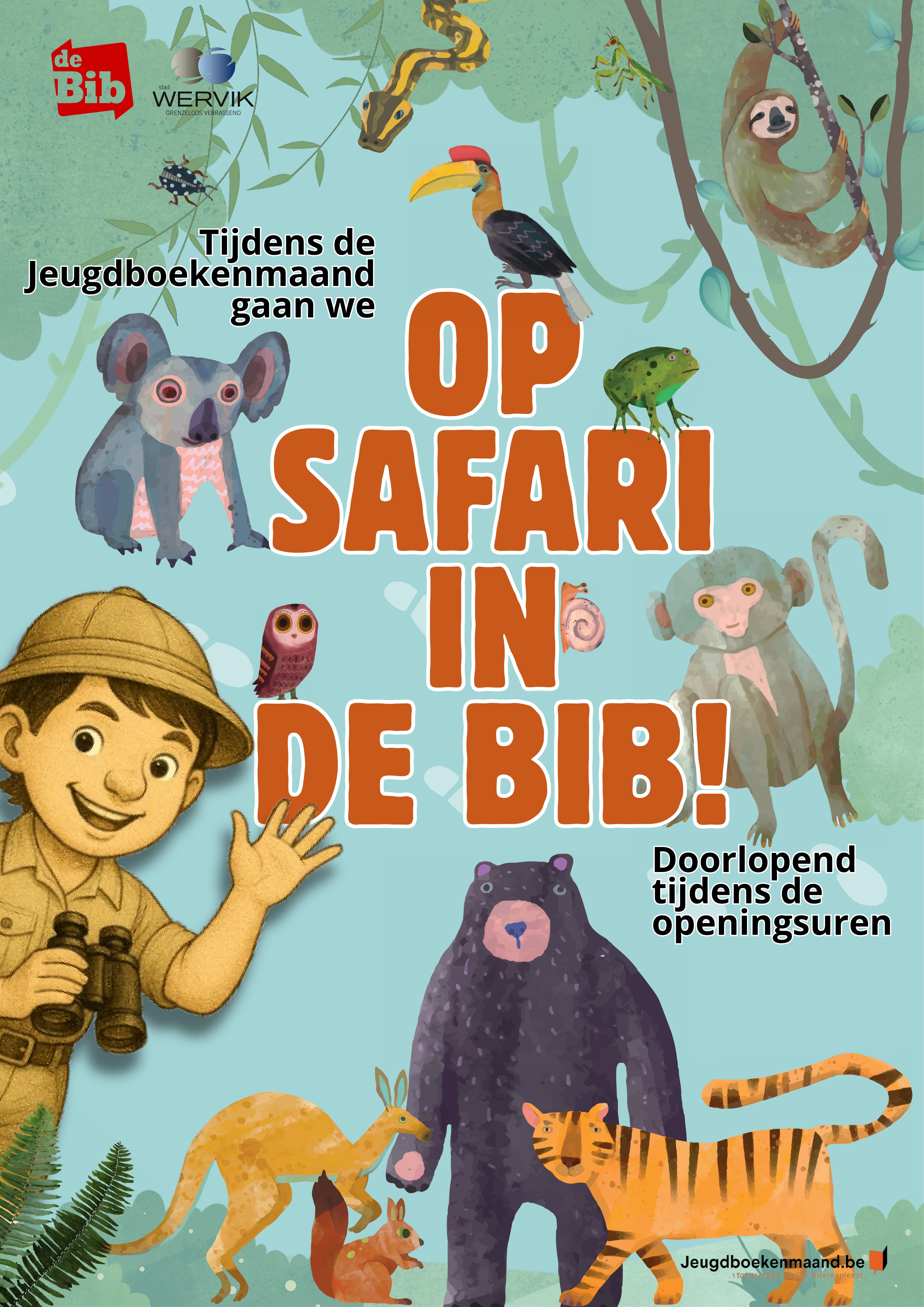 Op safari in de bib!