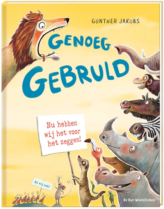 Cover boek Genoeg gebruld