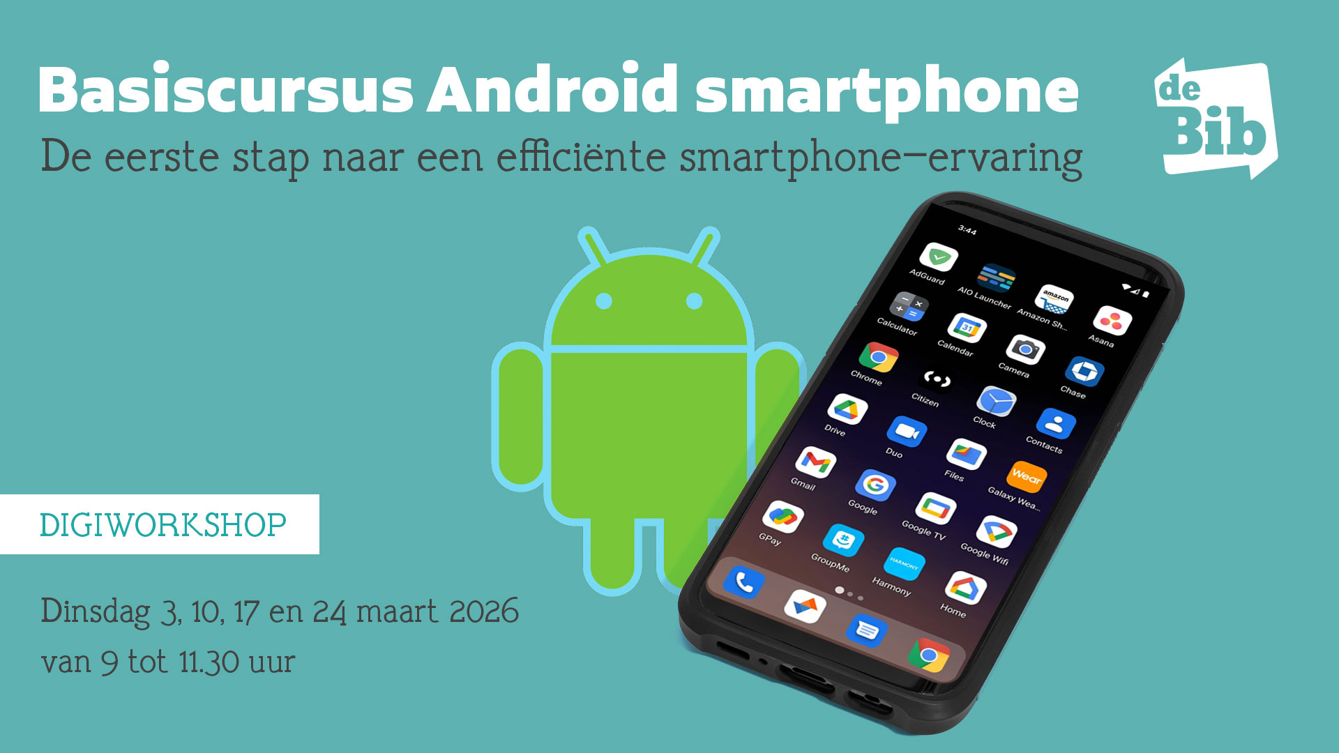 Basiscursus Android smartphone