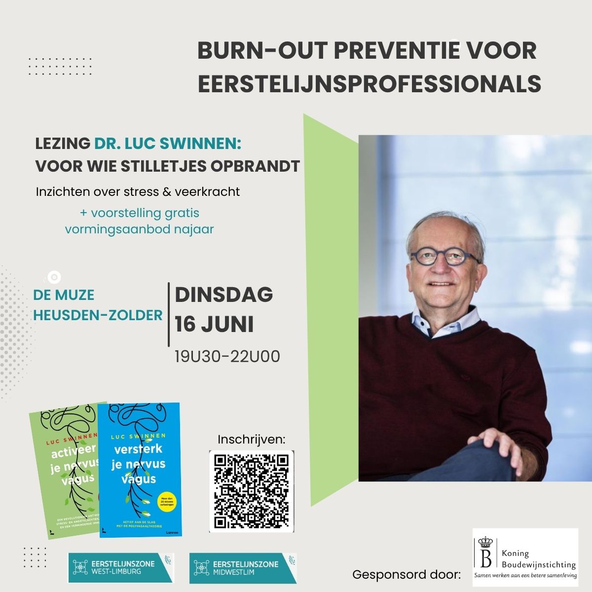 Uitnodiging lezing dr. Luc Swinnen