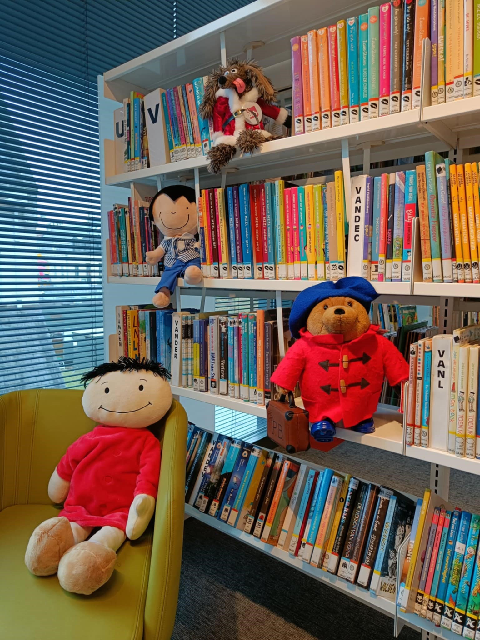 Knuffelkerstfeest in de bib!