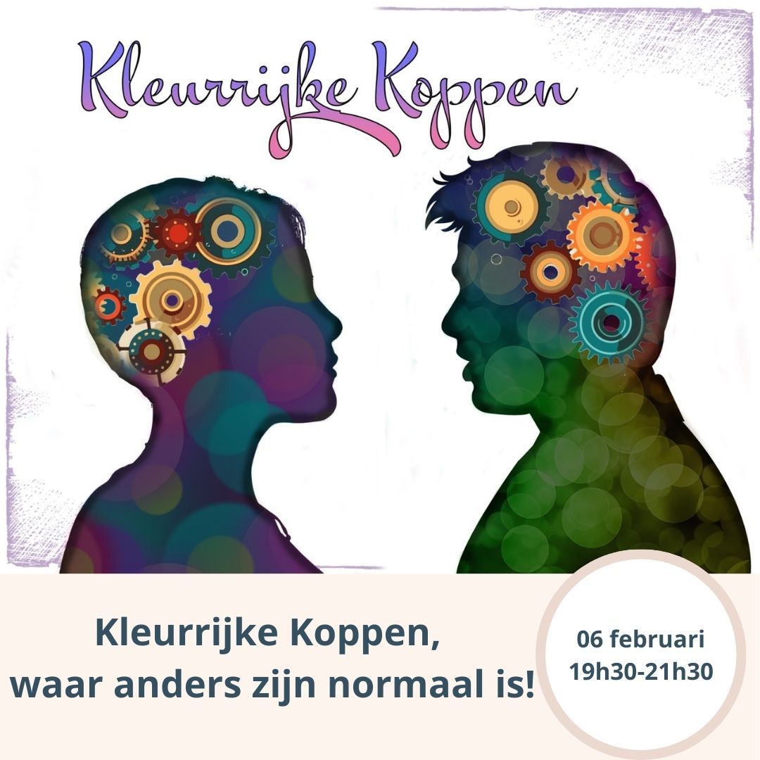 kleurrijke koppen