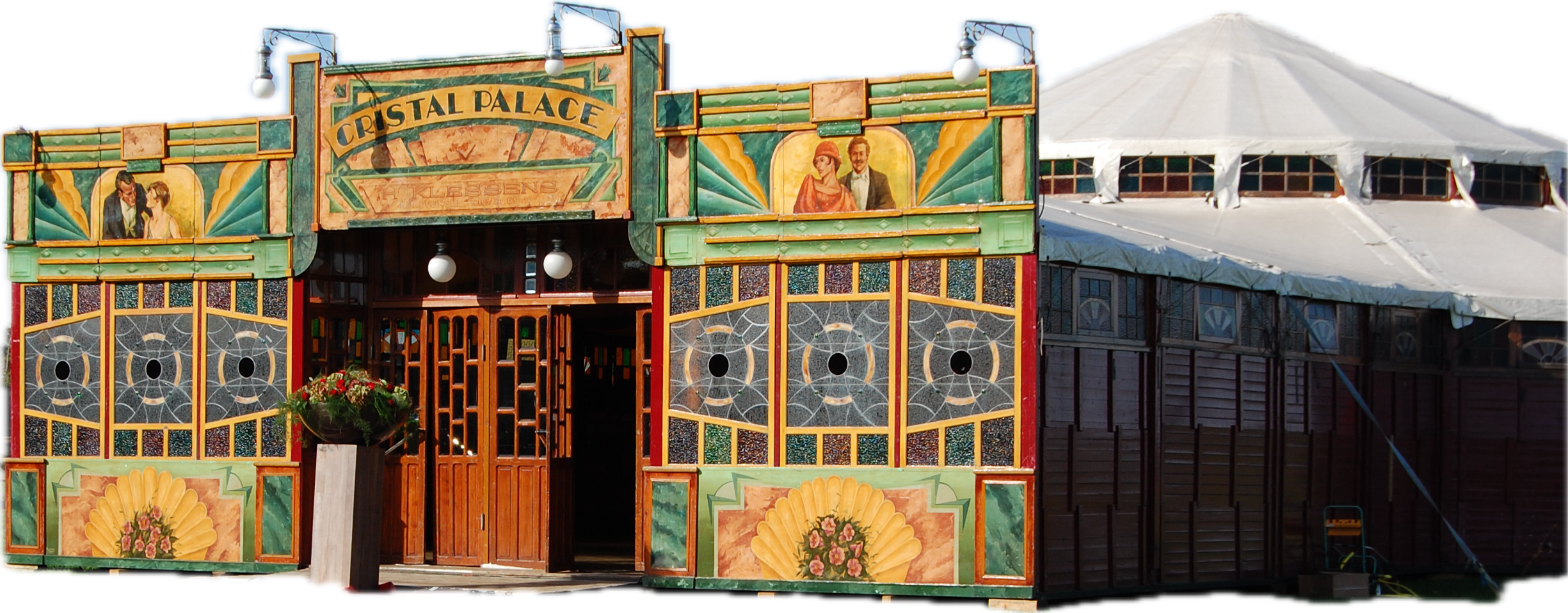 Kom bridgen in de spiegeltent 