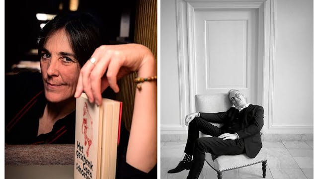 Gaea Schoeters en Marcel Möring