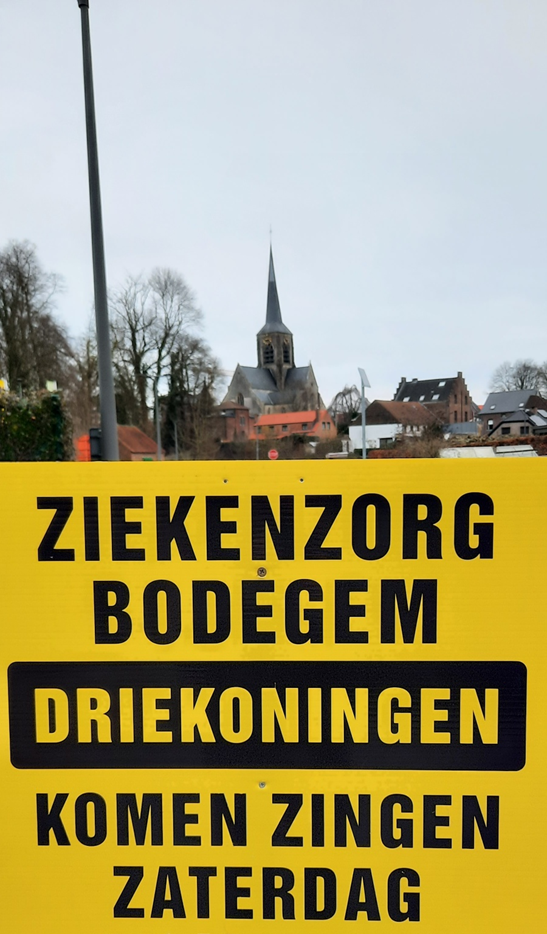 Zaterdag 3 januari zingen de Drie Koningen in Bodegem.