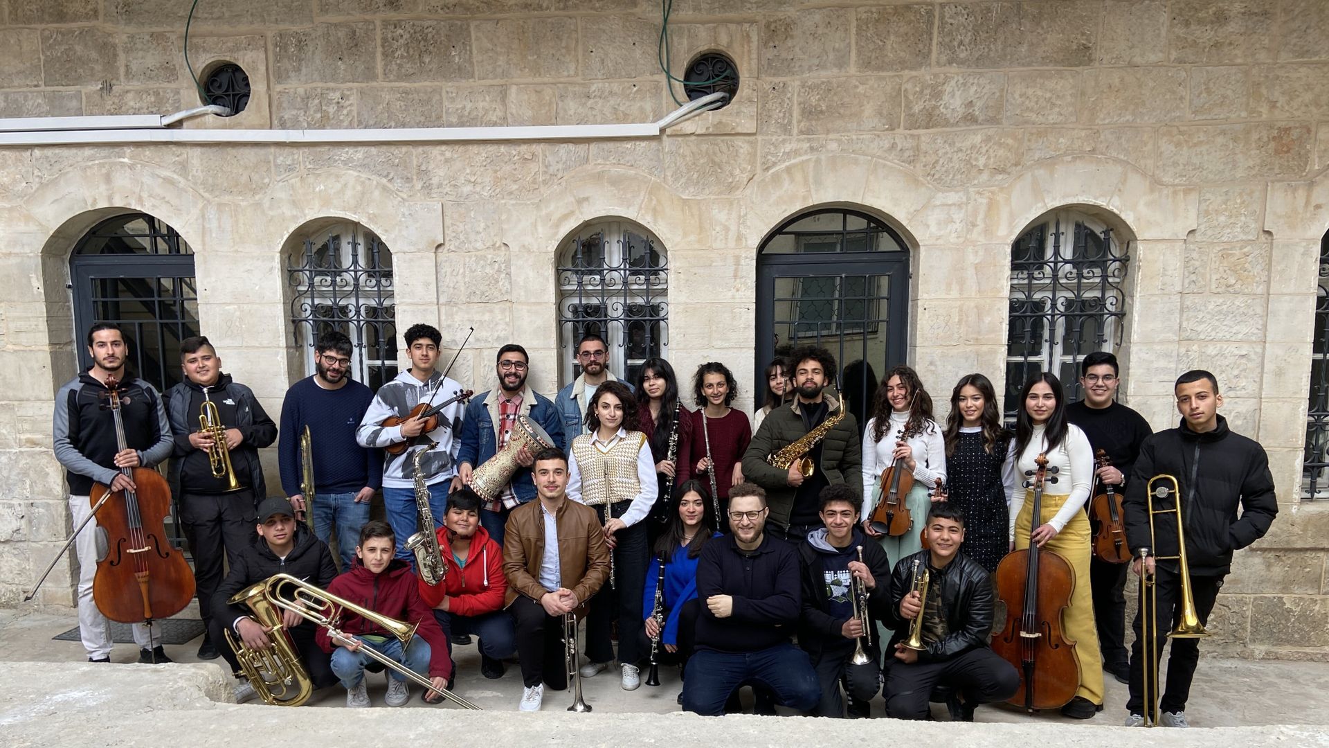 Al Fanfardjati & De Ledebirds - Palestijnse fanfare meets Gents orkest