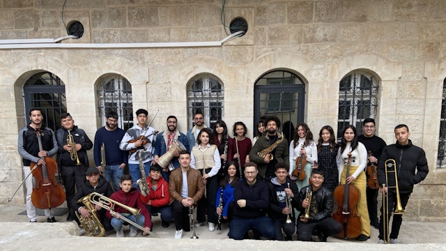 Al Fanfardjati & De Ledebirds - Palestijnse fanfare meets Gents orkest