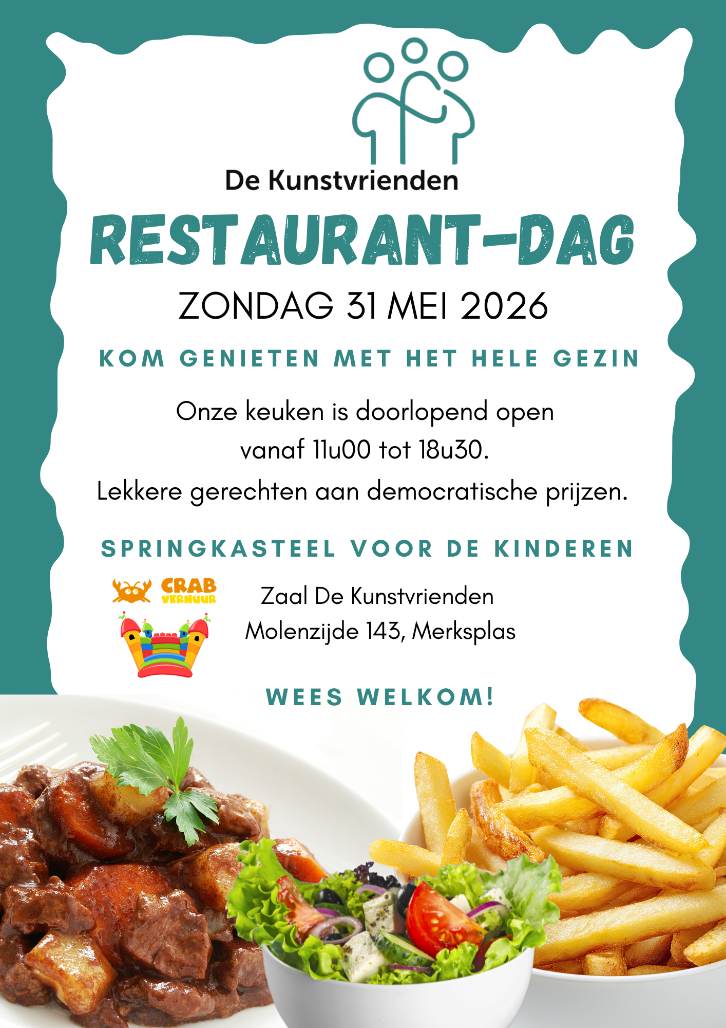 restaurant-dag bij de Kunstvrienden