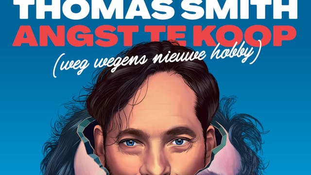 promobeeld voor comedyshow 'Angst te koop'
