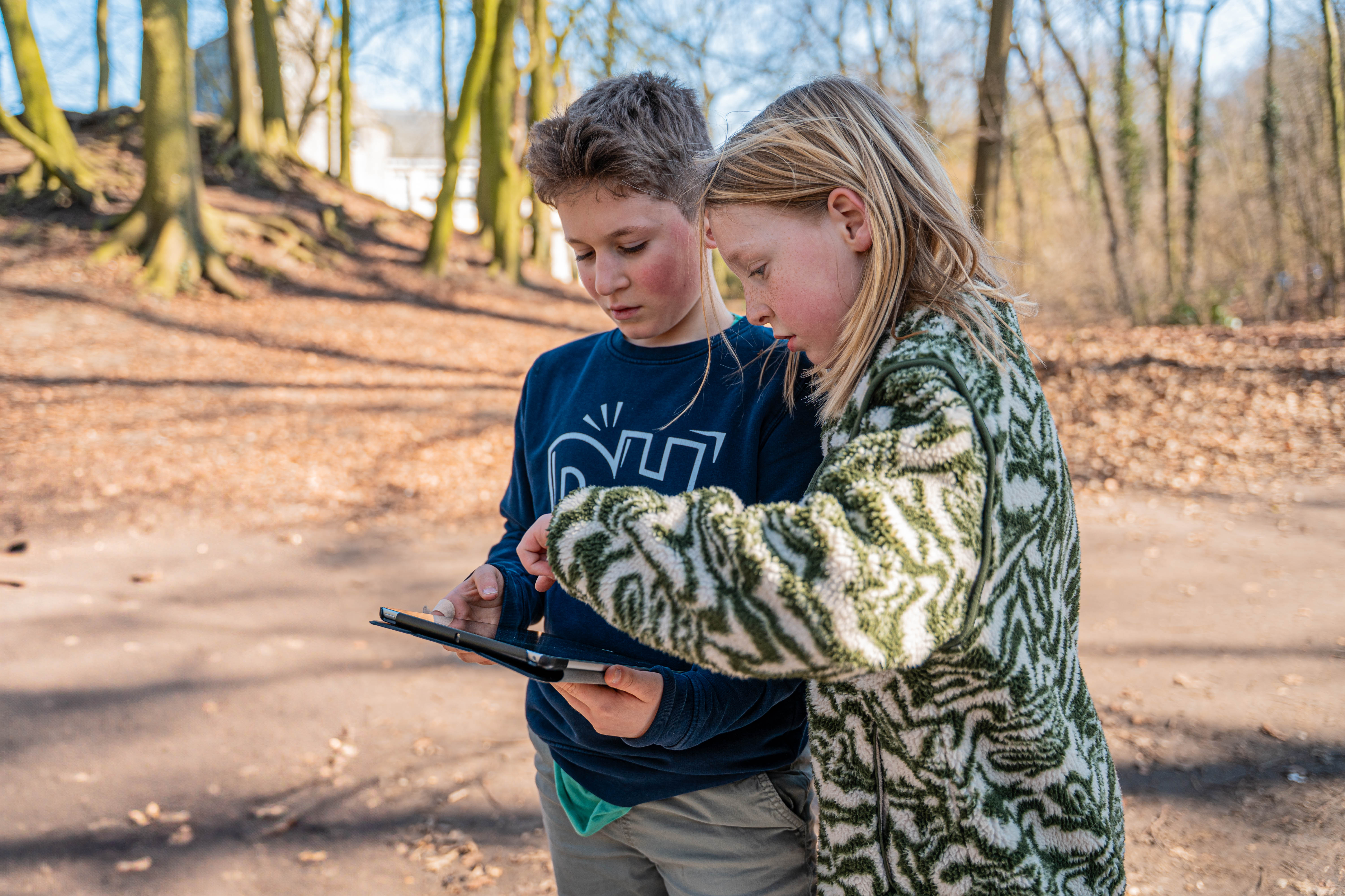 Buiten spelen met media