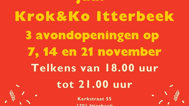 3-jaar Krok&Ko Itterbeek