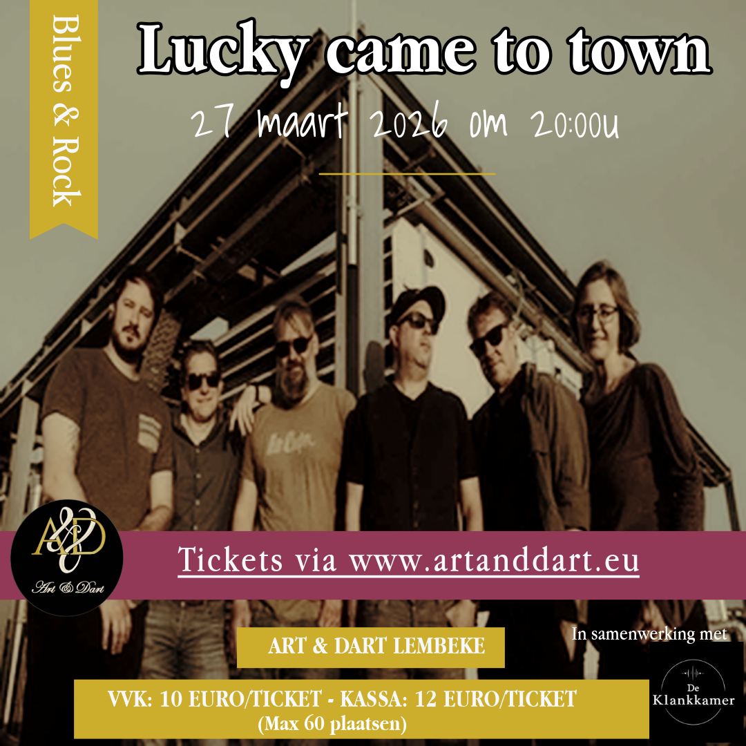 Flyer Lucky came to town