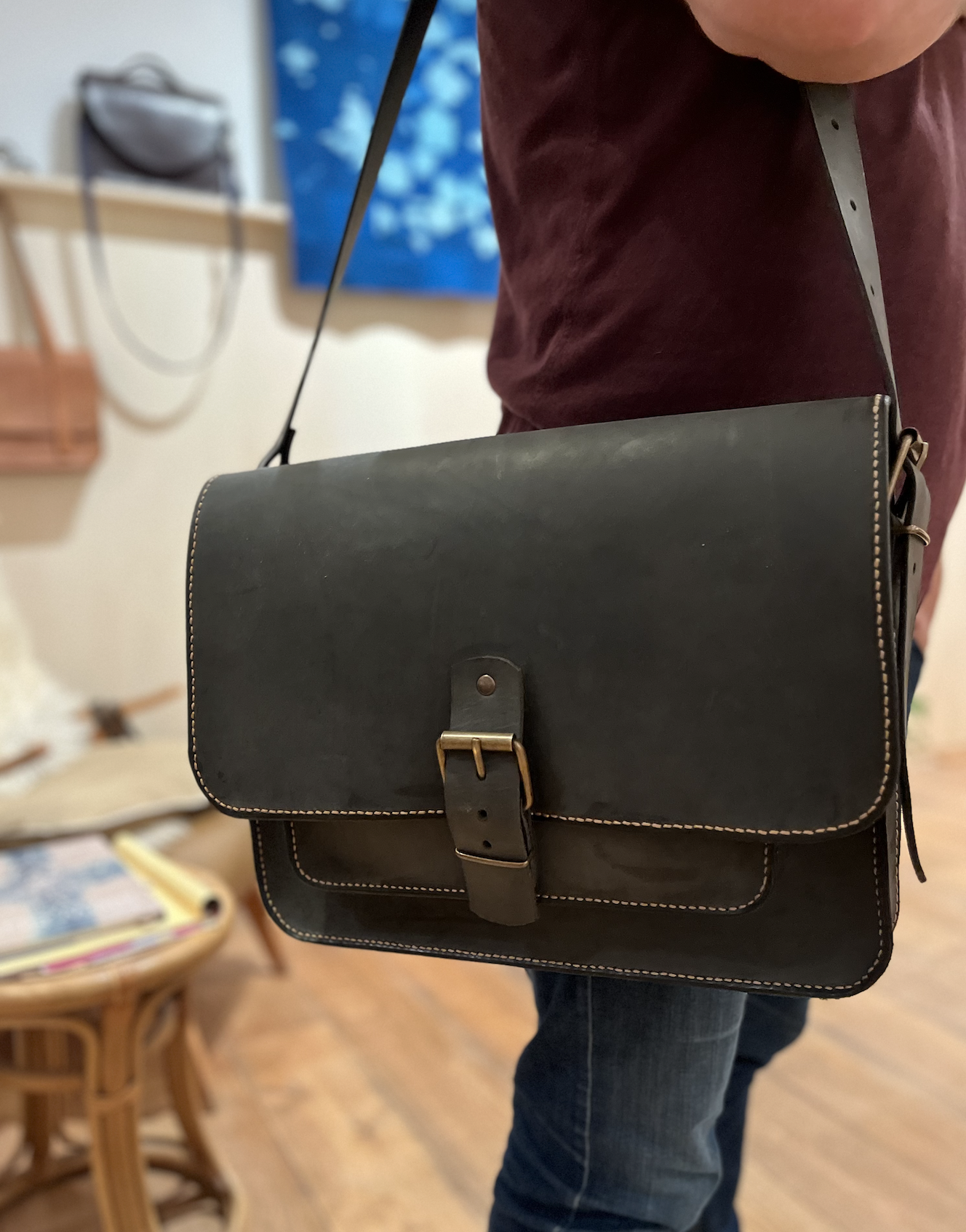 Iep Deszign ~ Workshop Lederen handtas maken