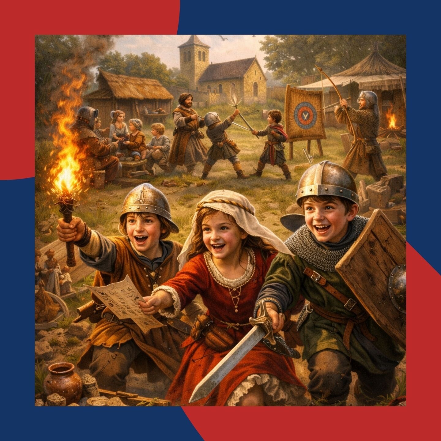 Afbeelding voor evenement Kinderworkshop: Ichtegem in de middeleeuwen