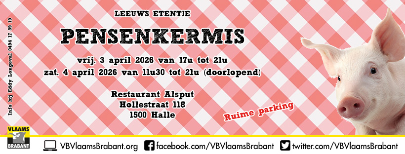 uitnodigingskaart eetfestijn