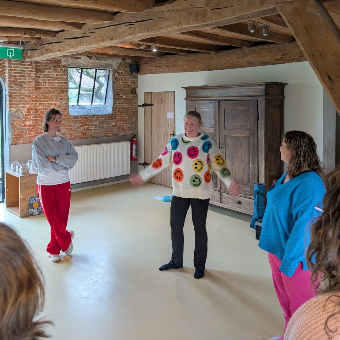 Lachworkshop An Janssens - Intens Beleven