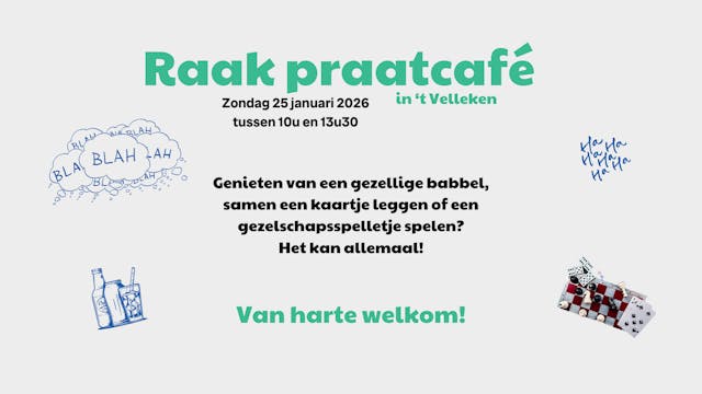 Raak praatcafé