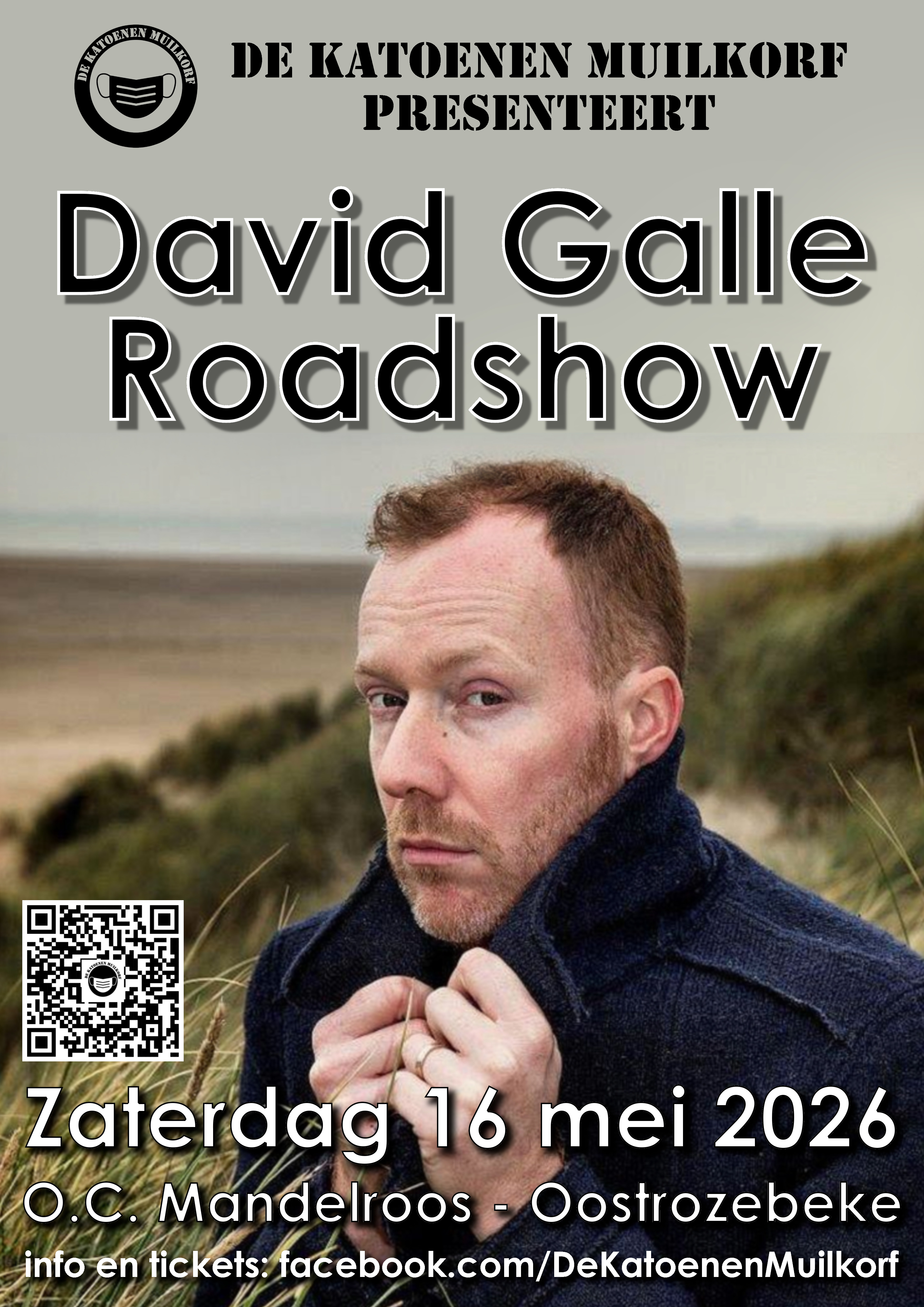David Galle Roadshow Affiche