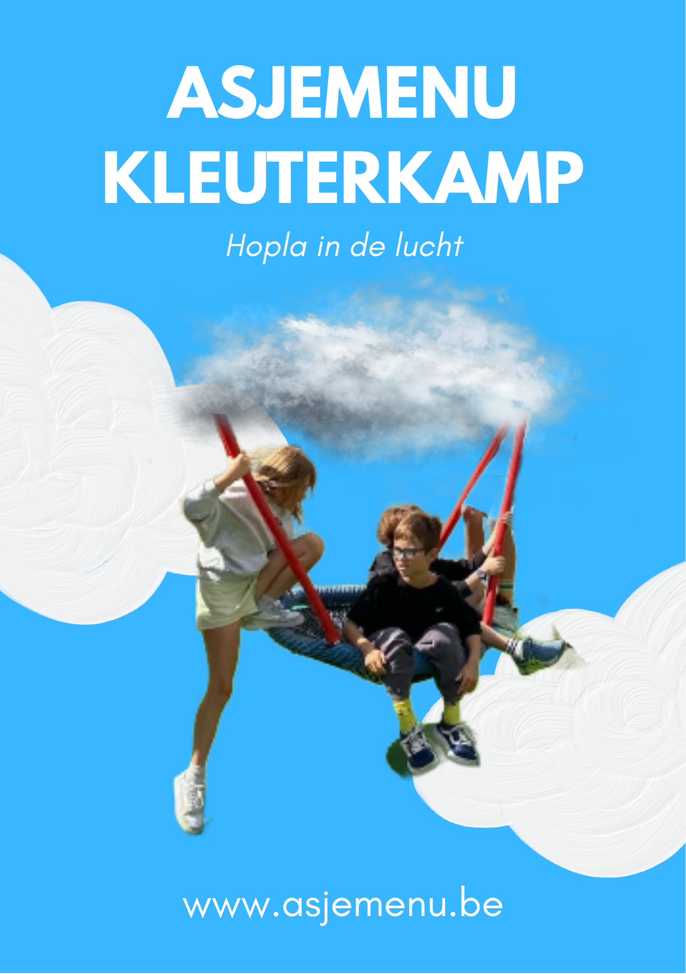 KLEUTERKAMP HOPLA IN DE LUCHT
