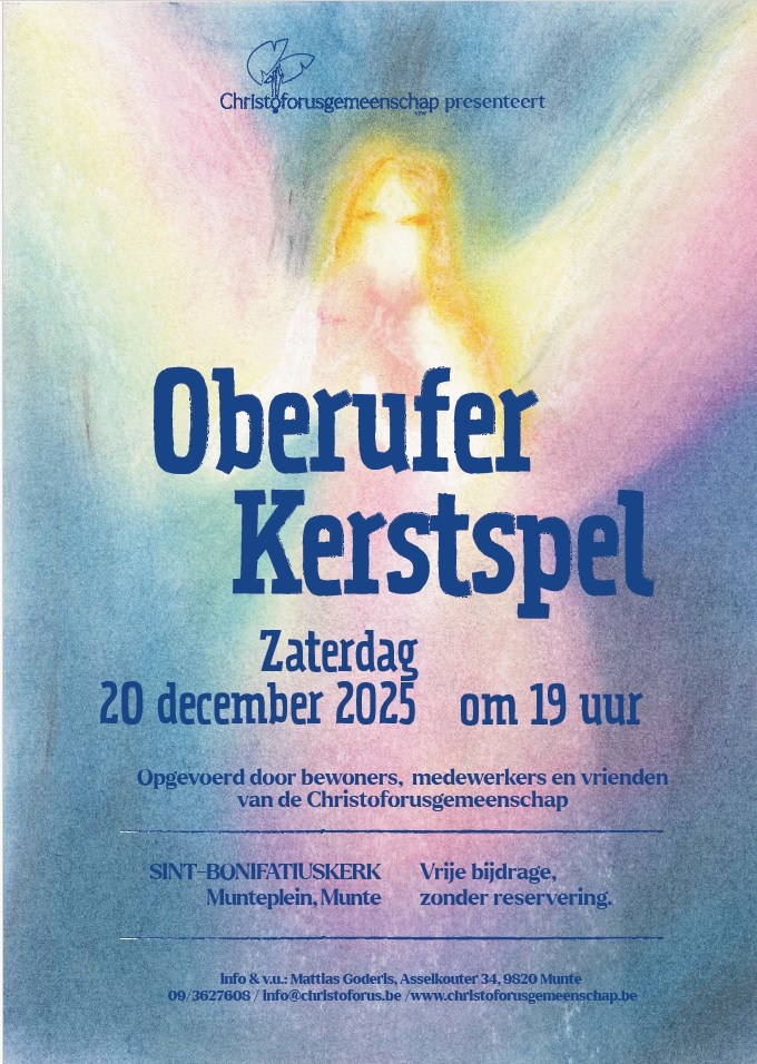 affiche Oberufer Kerstspel 2025