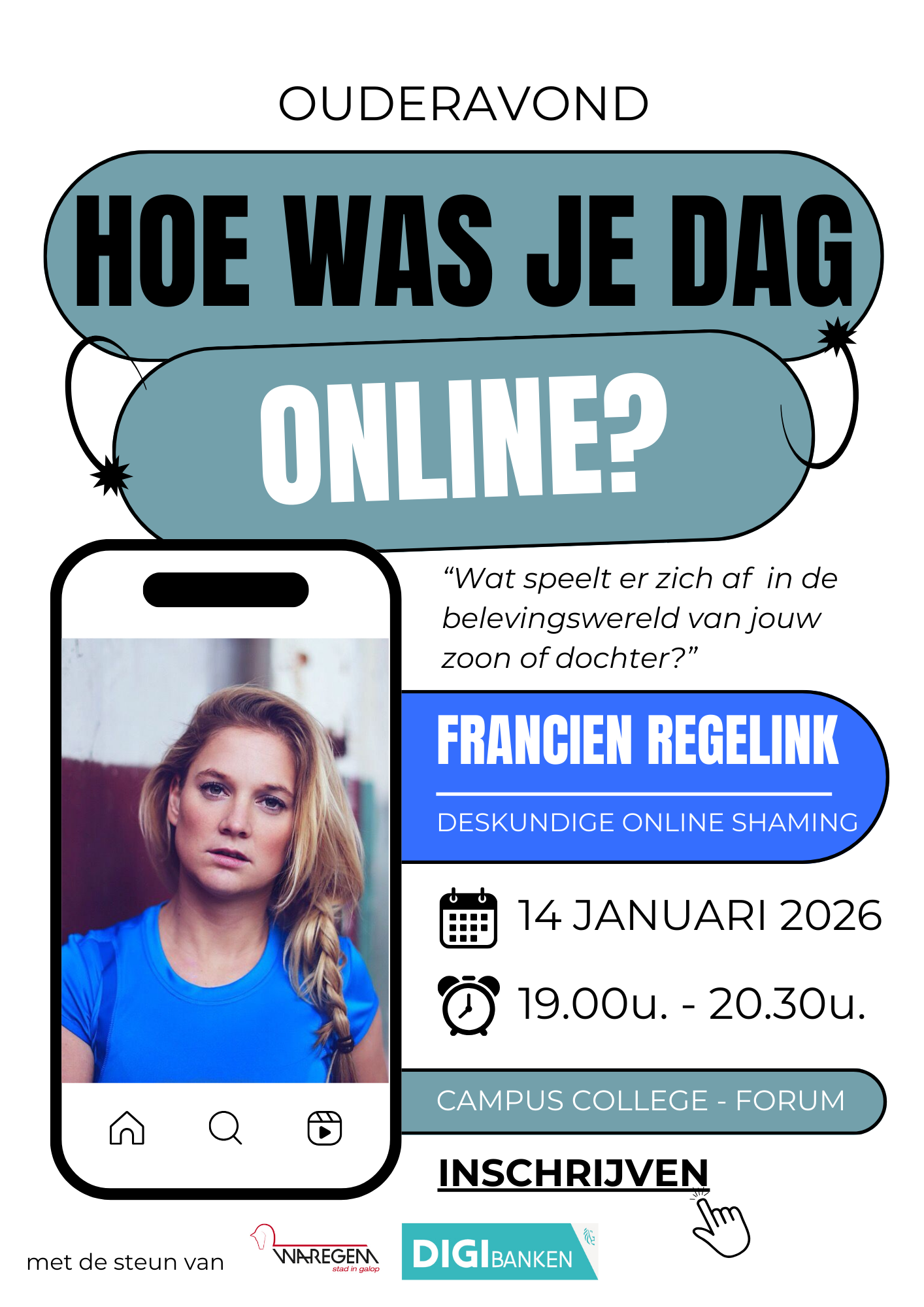 Ouderavond: Hoe was je dag online?